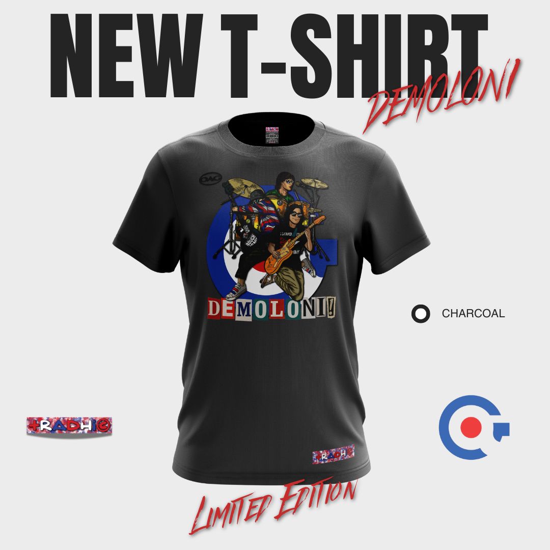 Tshirt Demoloni Charcoal